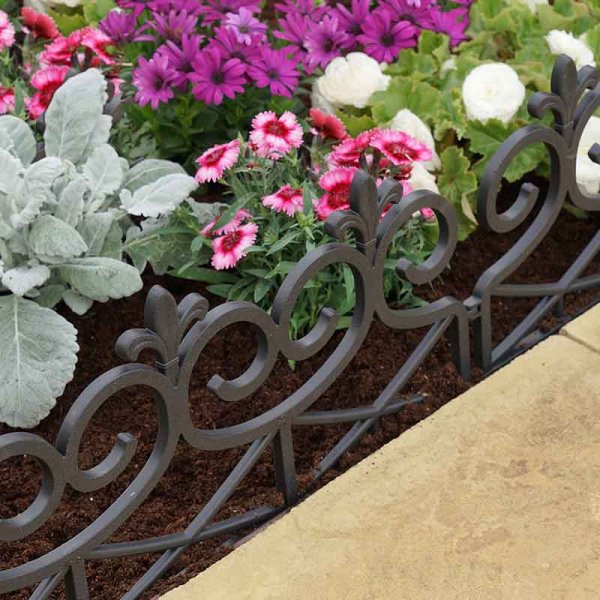 Smart Garden Scroll Garden Edging 4 Pack