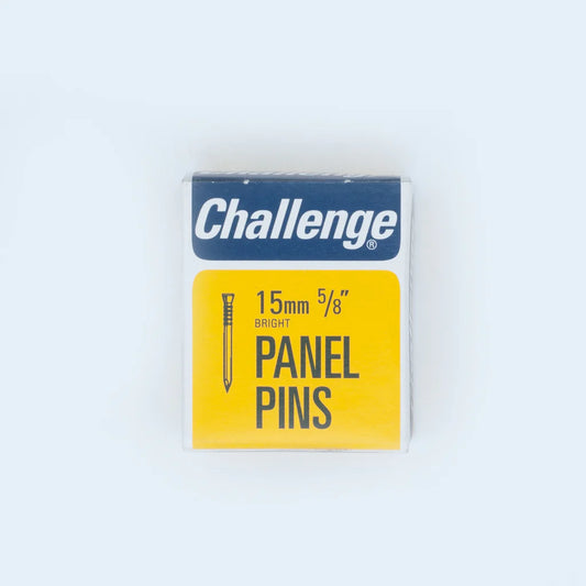 Challenge 15mm Bright Panel Pins 40g