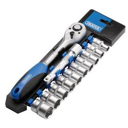 Draper 16374 12 Piece 1/2" Socket & Ratchet Set