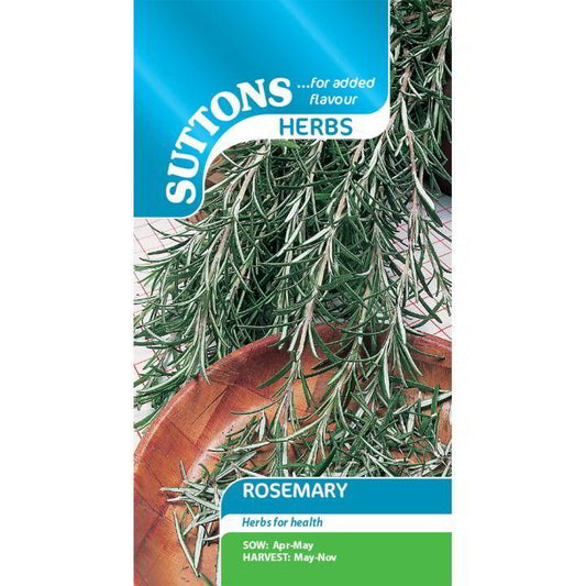 Suttons Herbs Rosemary Seeds