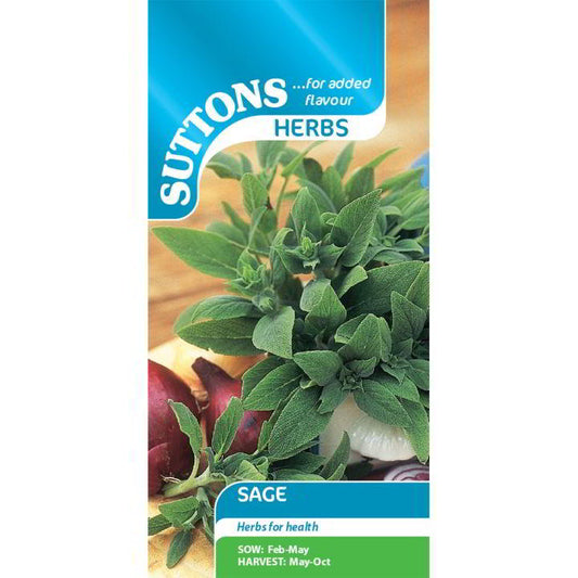 Suttons Herbs Sage Seeds