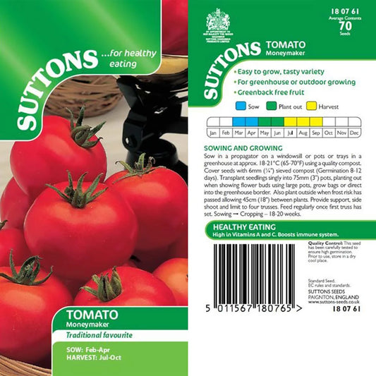 Suttons Tomato Moneymaker Seeds
