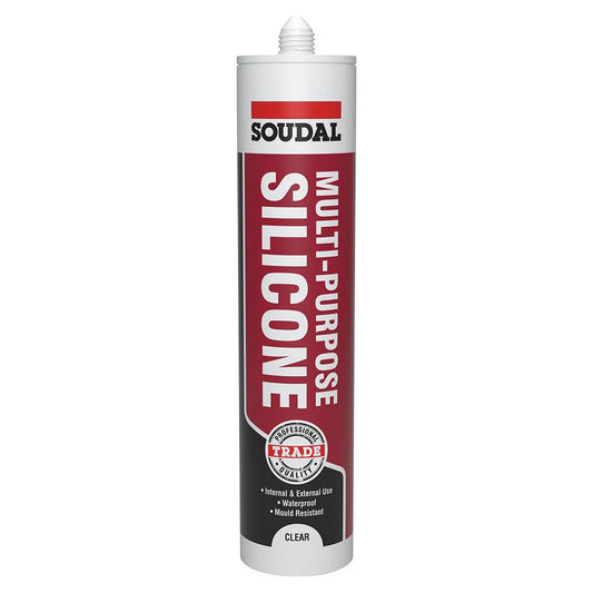 Soudal Trade Multi Use Silicone Clear 270ml