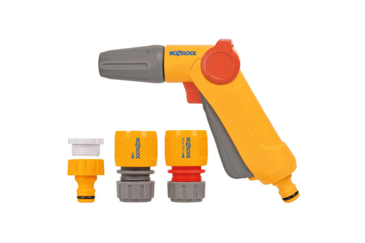 Hozelock 2342 Jet Spray Gun & Fittings Kit