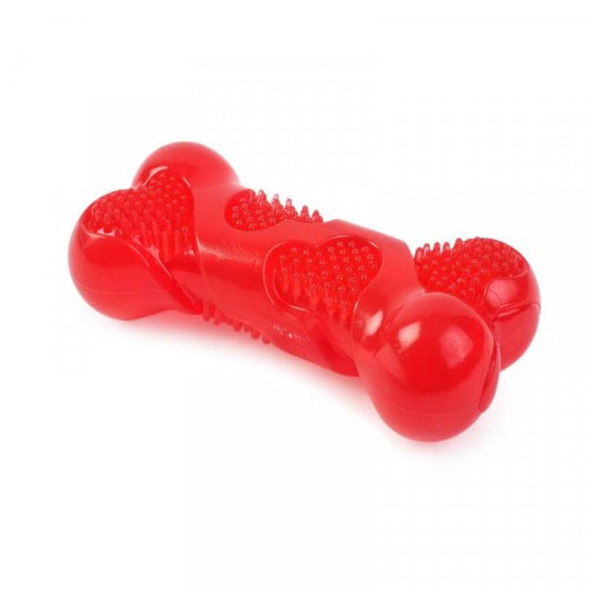 Zoon 13cm Vanilla Squeaky GumBone