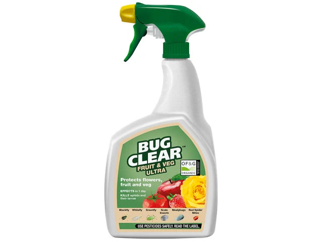 Bug Clear Fruit & Veg Ultra 800ml Ready To Use Spray