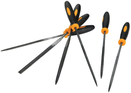 Tolsen 32046 6 Piece Needle File Set