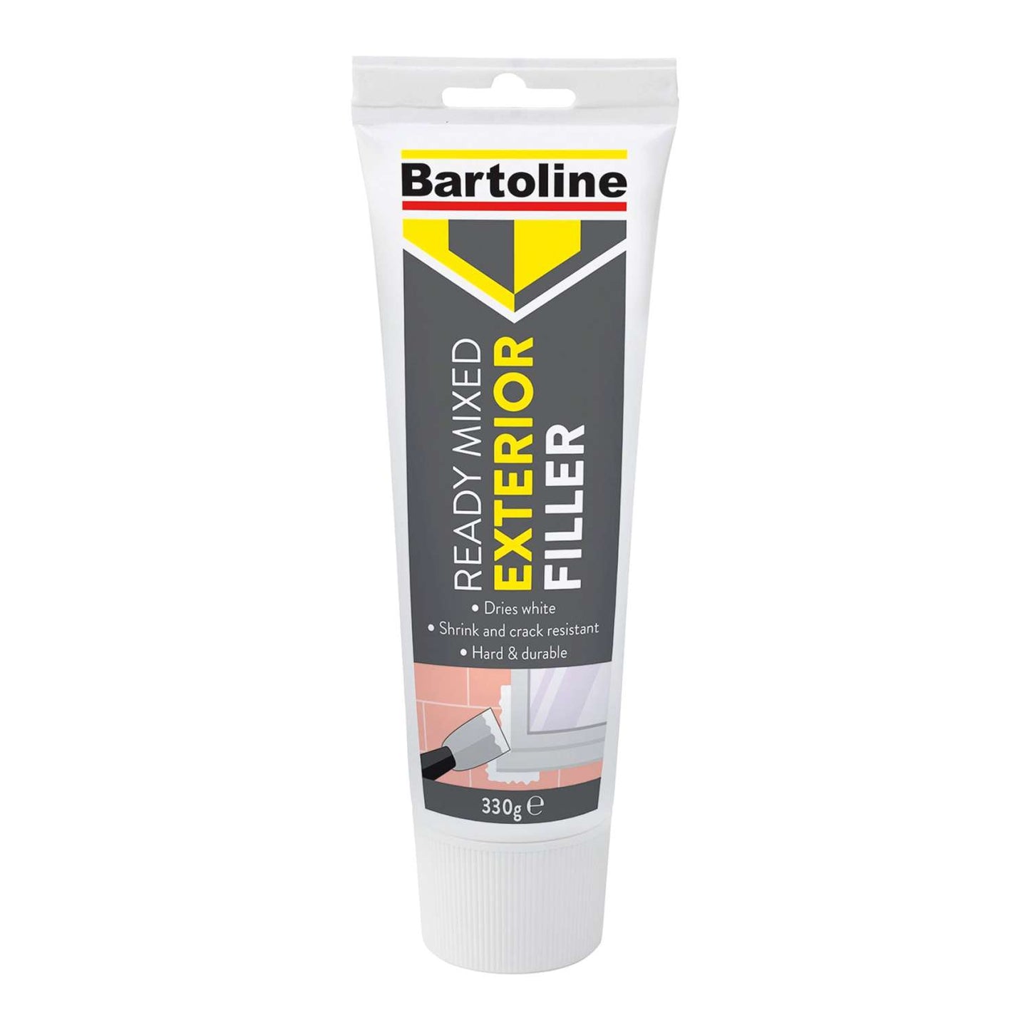 Bartoline Ready Mixed Exterior Wood Filler 330g