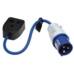 Draper 35134 Defender E85300 230V Fly Lead Converter 16A - 13A