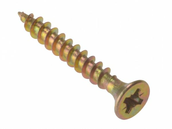 Picardy Fixings YZP Countersunk Multi Purpose Screws 5 x 40mm 200 Pack