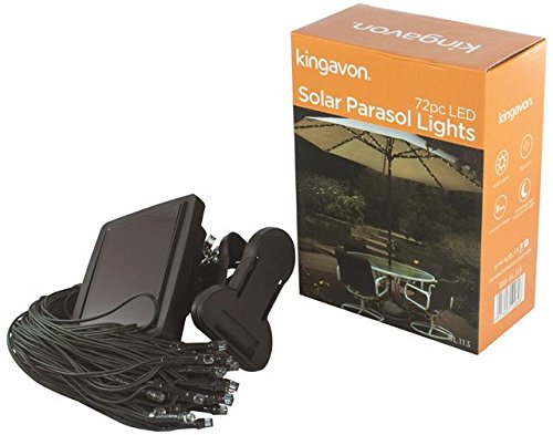 Kingavon SL113 72 Piece LED Solar Parasol Lights