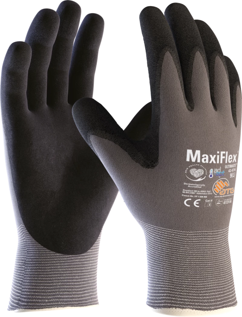 ATG Maxi Flex Ultimate Work Gloves Size 9