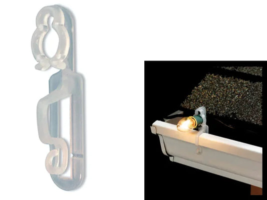 Noma Omni Shingle Gutter Clips for Christmas Lights 26 Pack