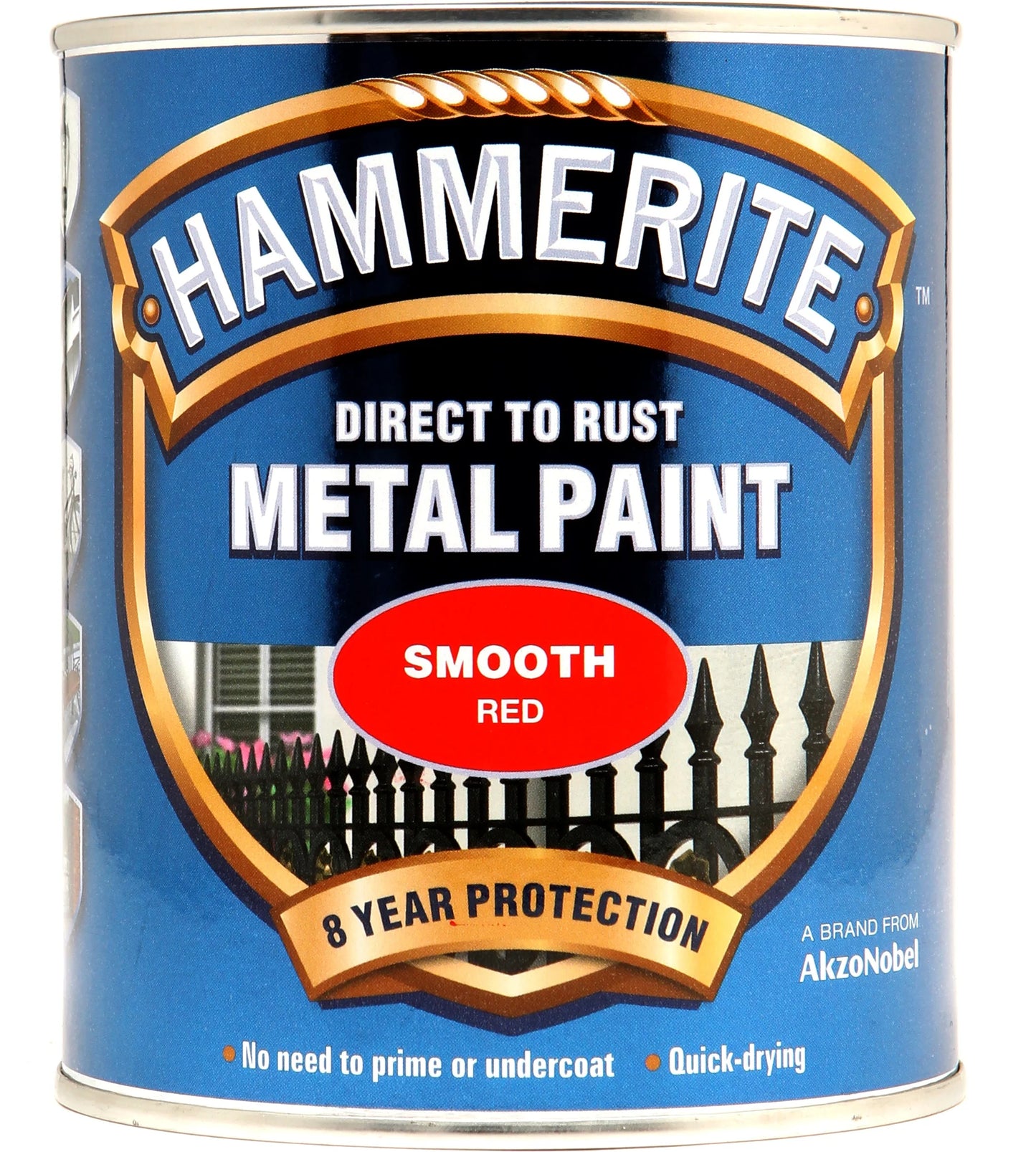 Hammerite Direct to Rust Metal Paint Smooth Red