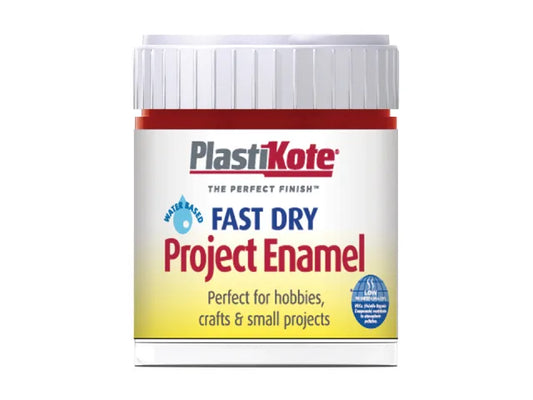 Plastikote Fast Dry Enamel B25 Metallic Red 59ml