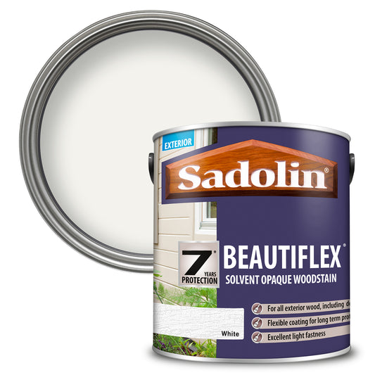 Sadolin Beautiflex Solvent Opaque Woodstain 2.5L
