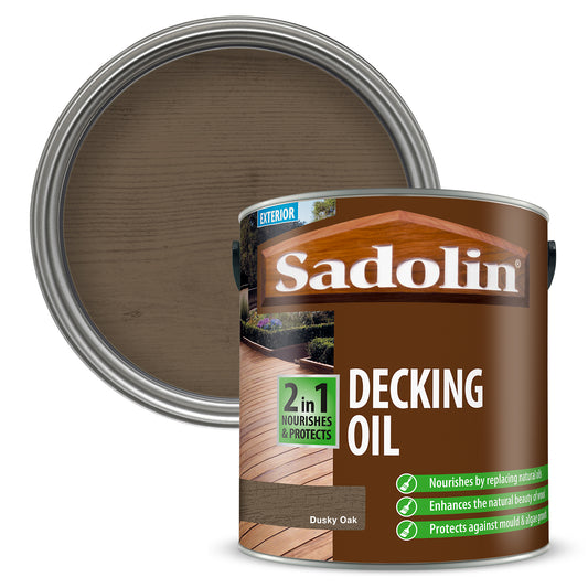 Sadolin 2 in 1 Decking Oil 2.5L