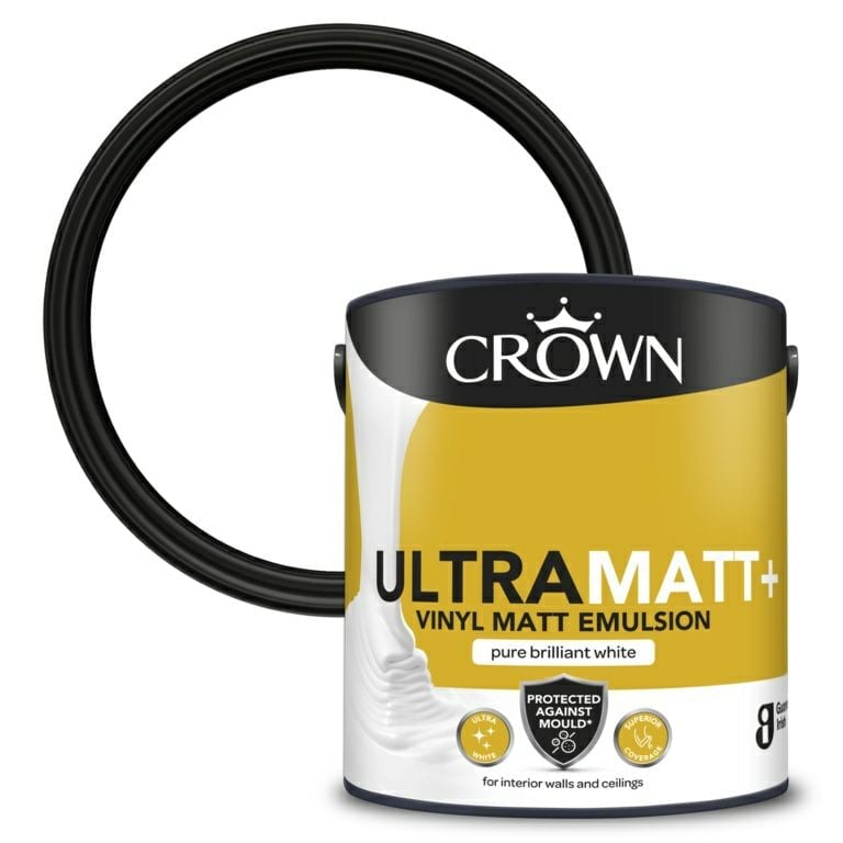 Crown Ultramatt Plus Pure Brilliant White 2.5L
