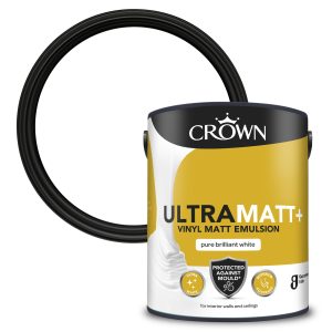 Crown Ultramatt Plus Pure Brilliant White 5L