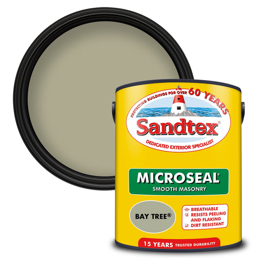 Sandtex Microseal Smooth Masonry Bay Tree 5L