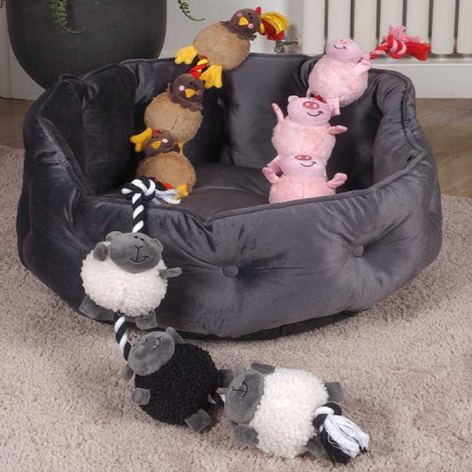 Zoon Tugga Farm Dog Toy