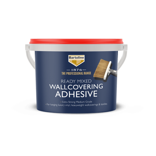 Bartoline 1876 Medium Ready Mixed Wallcovering & Wallpaper Adhesive 5kg