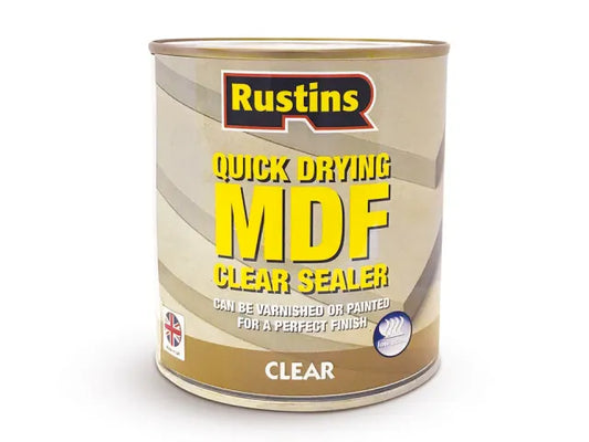 Rustins Quick Drying MDF Clear Sealer 250ml