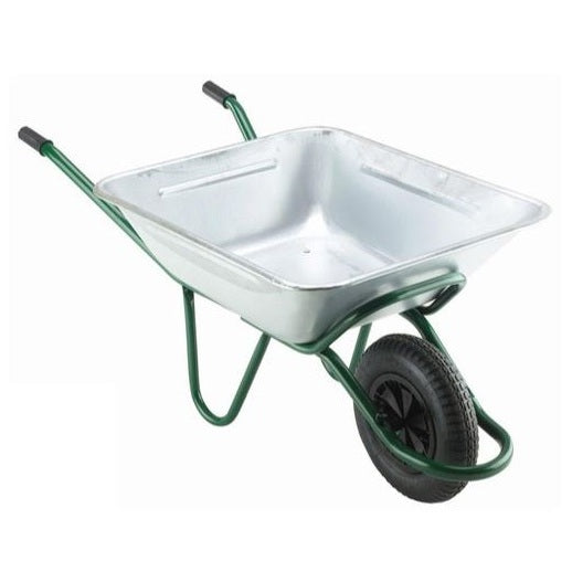 Round Tower 100L Galvanised Wheelbarrow