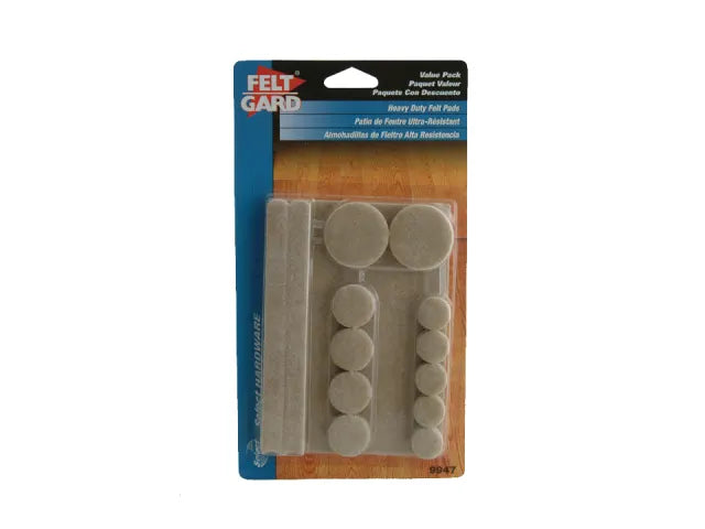 Felt Gard Assorted Felt Pads 27 Pack