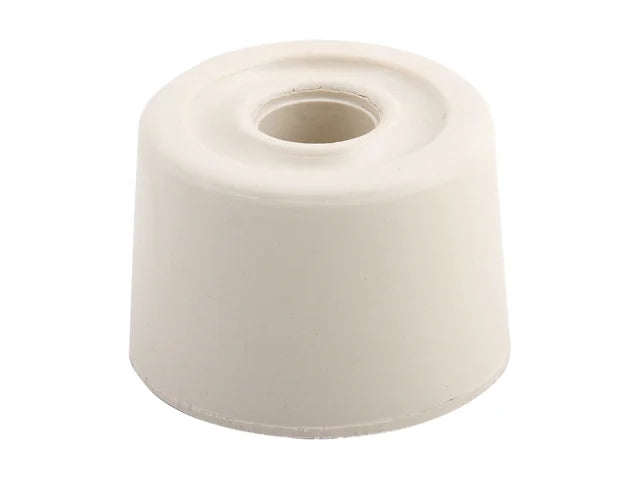 Select White Screw In Door Stop 2 Pack