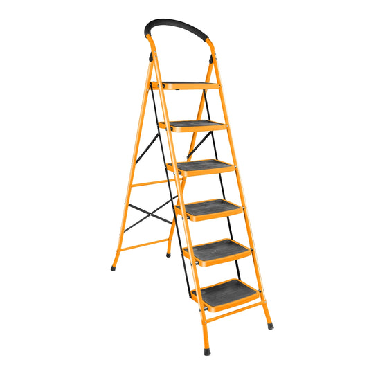 Tolsen 62686 6 Tread Steel Ladder