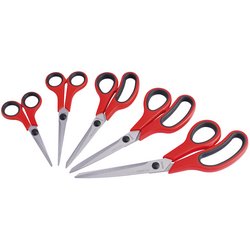 Draper Redline 67835 5 Piece Household Scissors Set