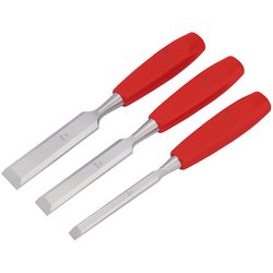 Draper Redline 68472 3 Piece Wood Chisel Set