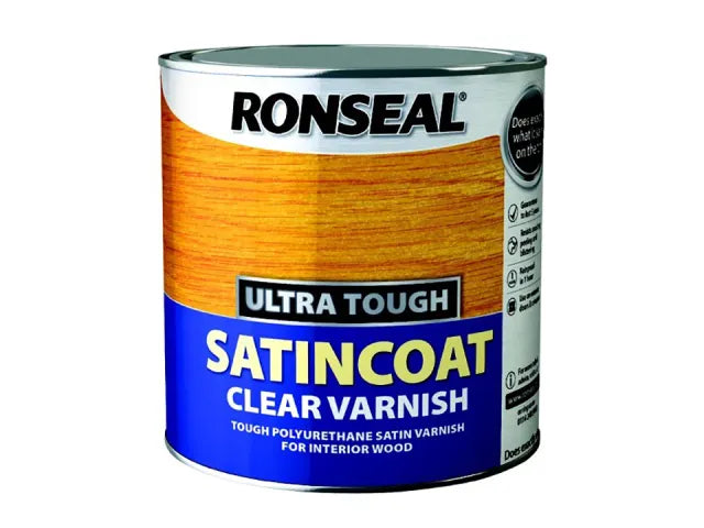 Ronseal Satincoat Ultra Tough Clear Varnish 250ml