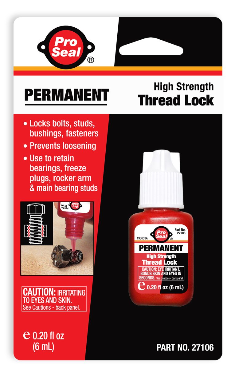 Pro Seal Permanent High Strength Thread Lock 6ml