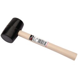 Draper Redline 82761 12oz Rubber Mallet with Hardwood Shaft