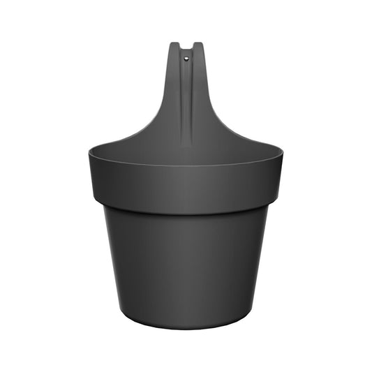 Elho Florus Paris Balcony Hanger Flower Pot Anthracite