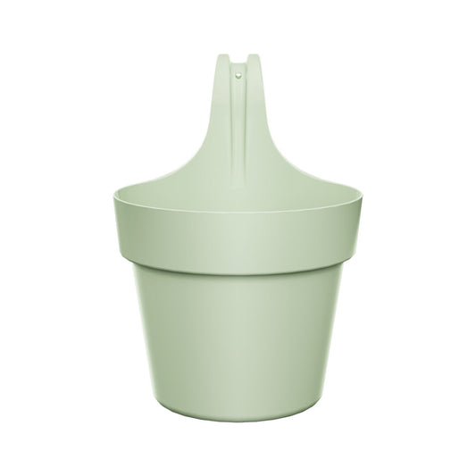Elho Florus Paris Balcony Hanger Flower Pot Mint Green