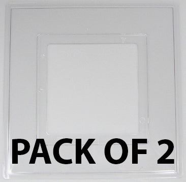Dencon Clear Finger Plates 2 Pack