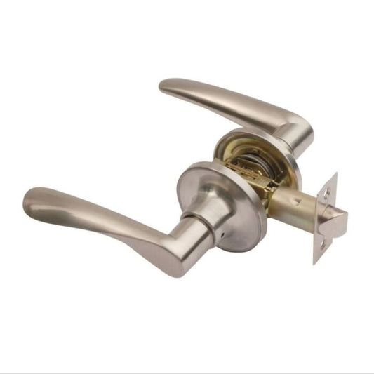 Union Trident Satin Nickel Passage Door Handle Set