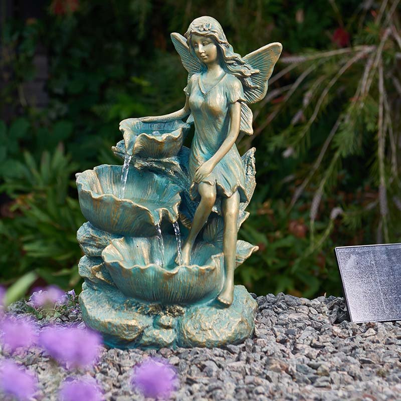 Smart Garden Fairy Falls Cascade Solar Water Feature
