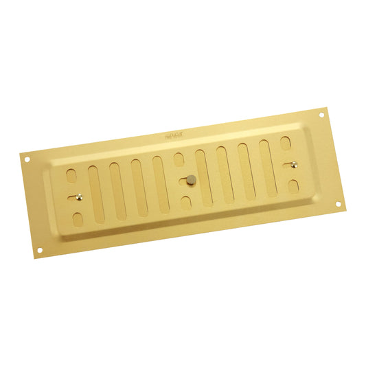 MAP Brass Adjustable Vent 9 x 3"