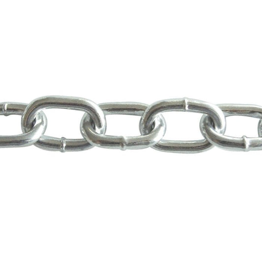 2.5 x 24 x 5mm Zinc Chain