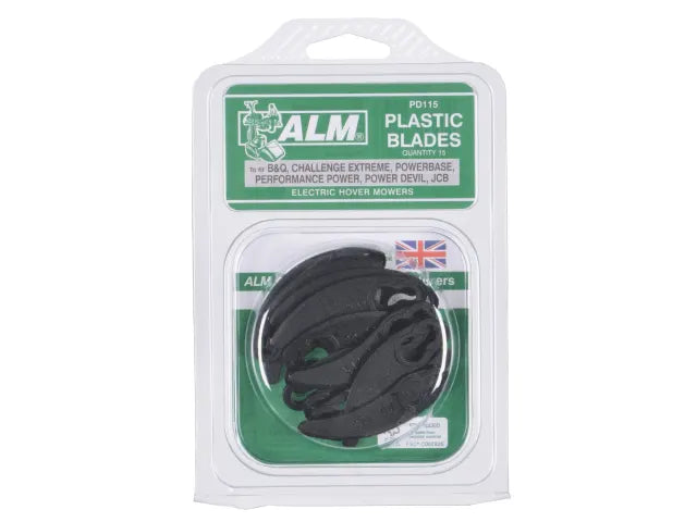 ALM PD115 Plastic Blades 15 Pack