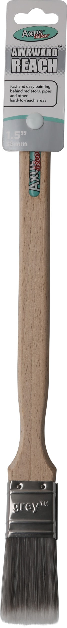 Axus Decor S-Finish 1.5" Awkward Reach Paintbrush