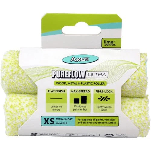 Axus Decor Pure Flow Ultra 5" Rollers Twin Pack