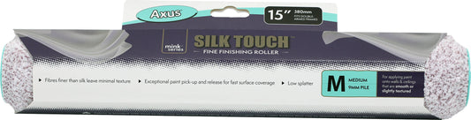 Axus Decor Silk Touch Fine Finishing Roller Medium Pile 15"
