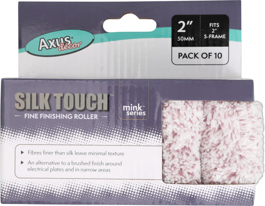 Axus Decor Silk Touch 2" Roller Sleeves 10 Pack