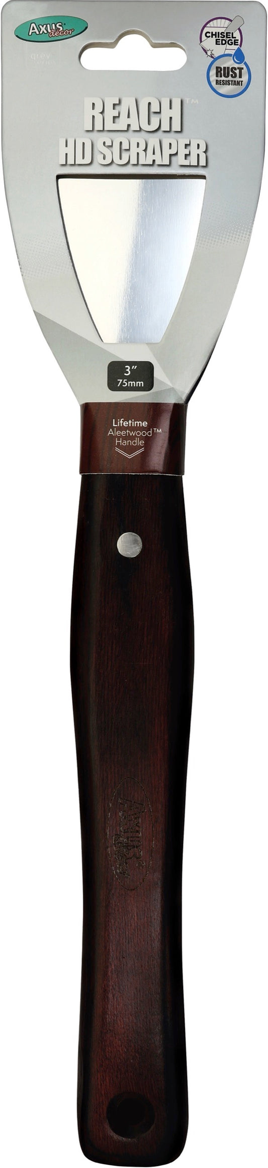 Axus Decor S Edge 3" Reach HD Scraper