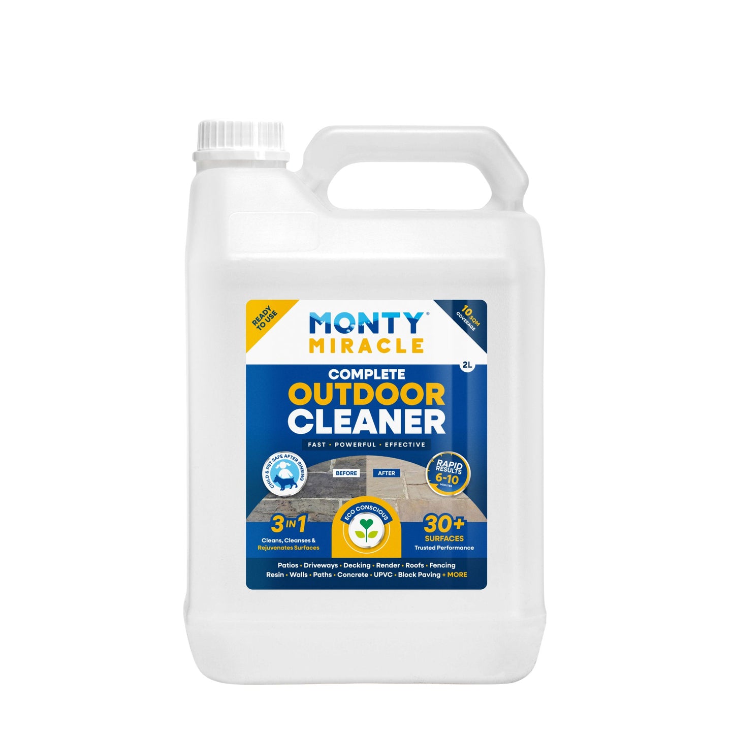Monty Miracle Outdoor Cleaner Ready to Use 2L